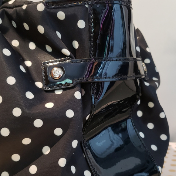 Kate Spade polk-a-dot large purse - Picture 3 of 8
